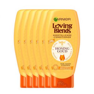 Garnier Loving Blends Honing Goud conditioner - 6x 250ml multiverpakking