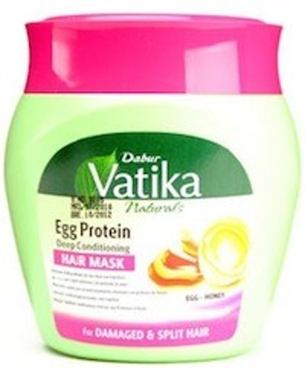 Dabur Vatika Egg Protein Deep Conditioning Hair Mask 500 gr Quabee